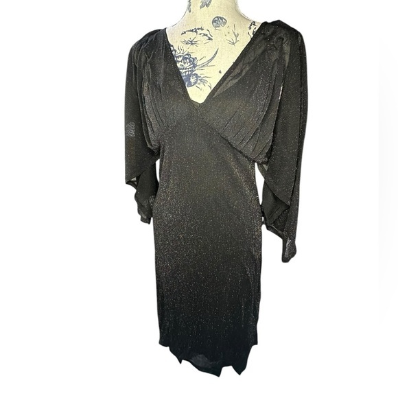 ModCloth Promised You Heaven Mesh‎ Midi Dress - Black (Size XS) - Picture 5 of 6